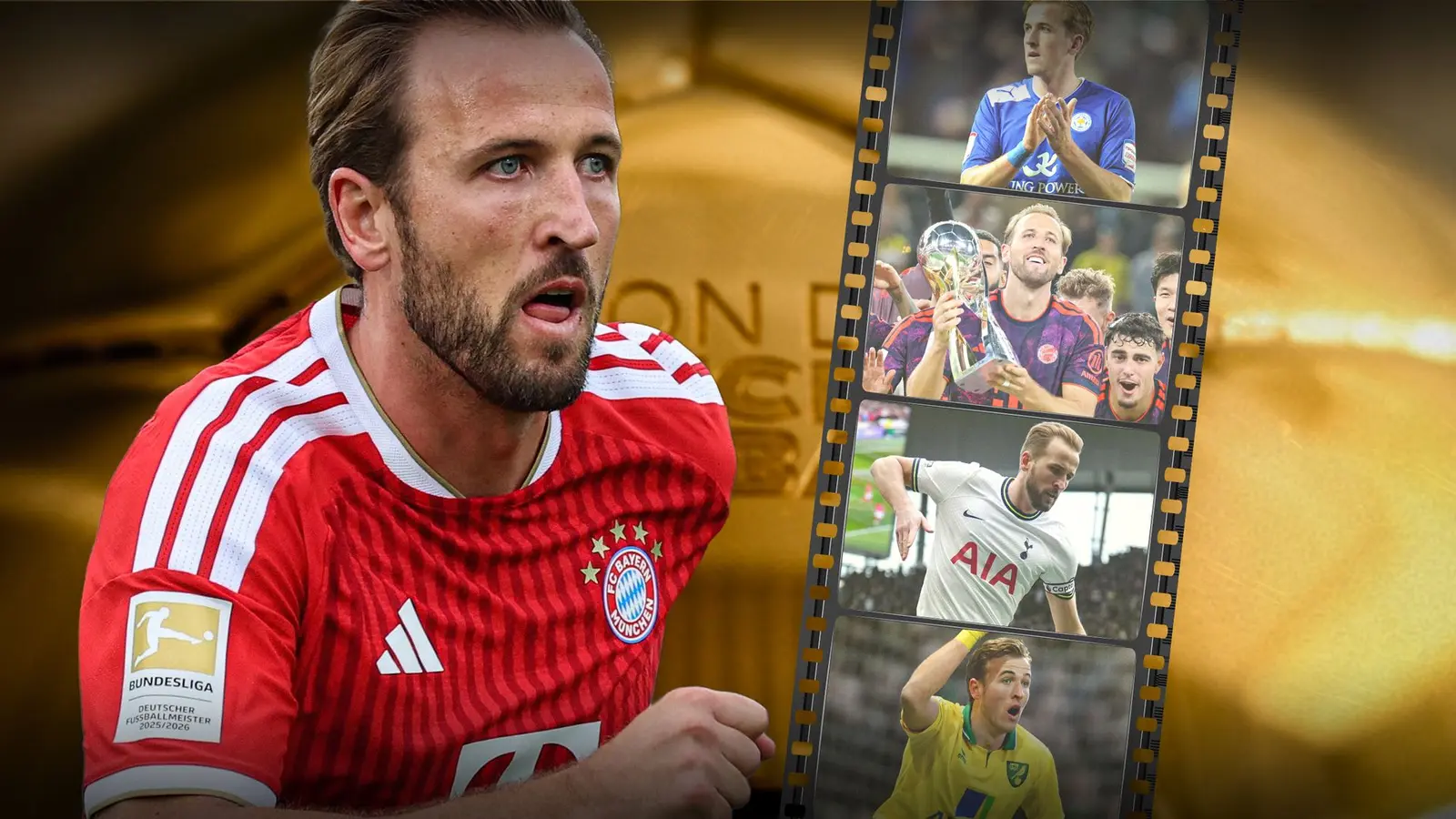 Kane câștigă Ballon d'Or: englezul care a făcut istorie